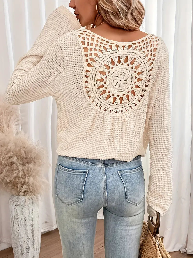 Miranda - Women's V-Neck Sweater