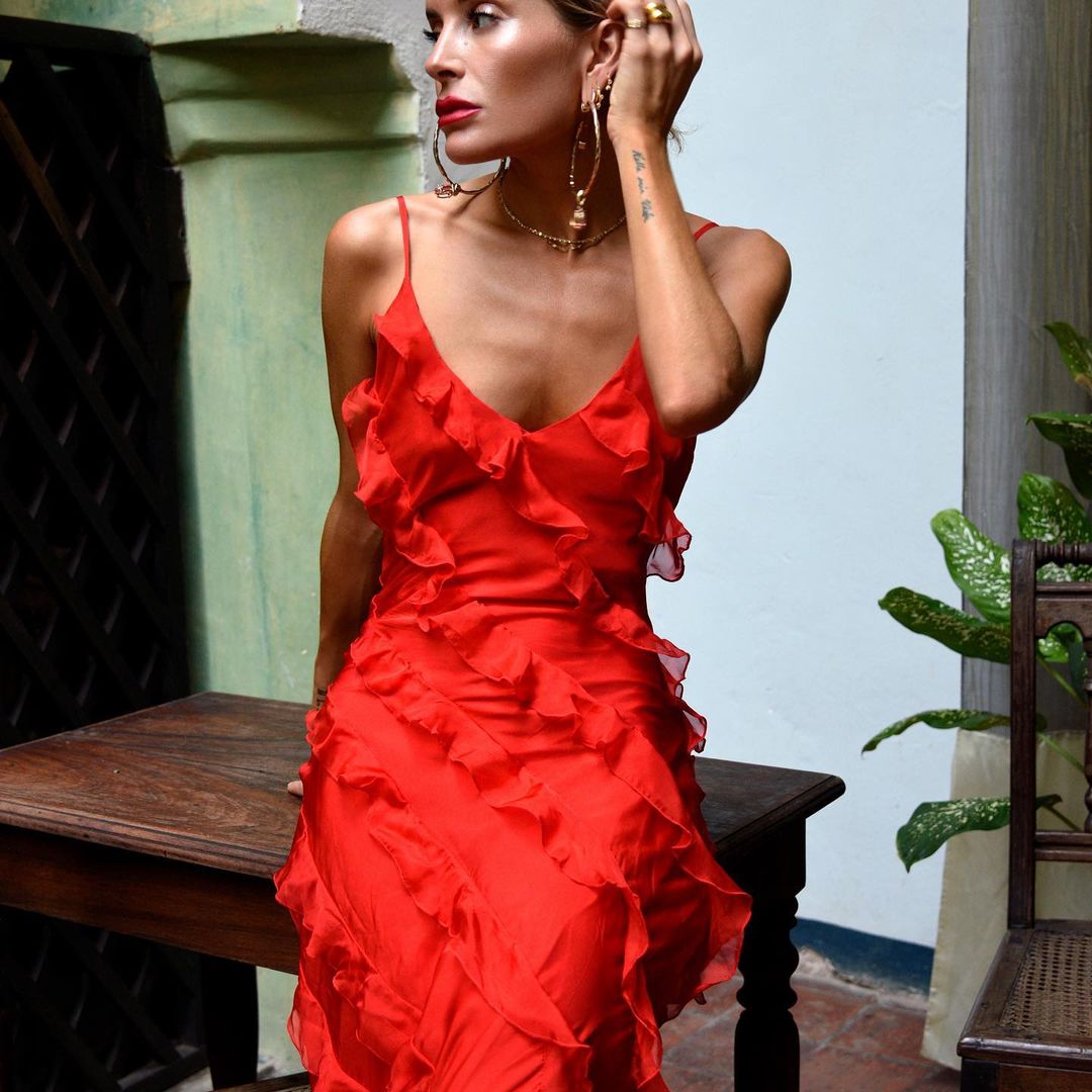 Mirabelle - Women's Ruffled Dress