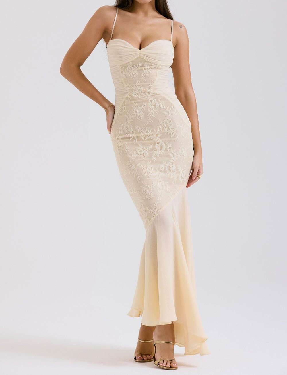 Georgina - Women's Dress with Embroidery