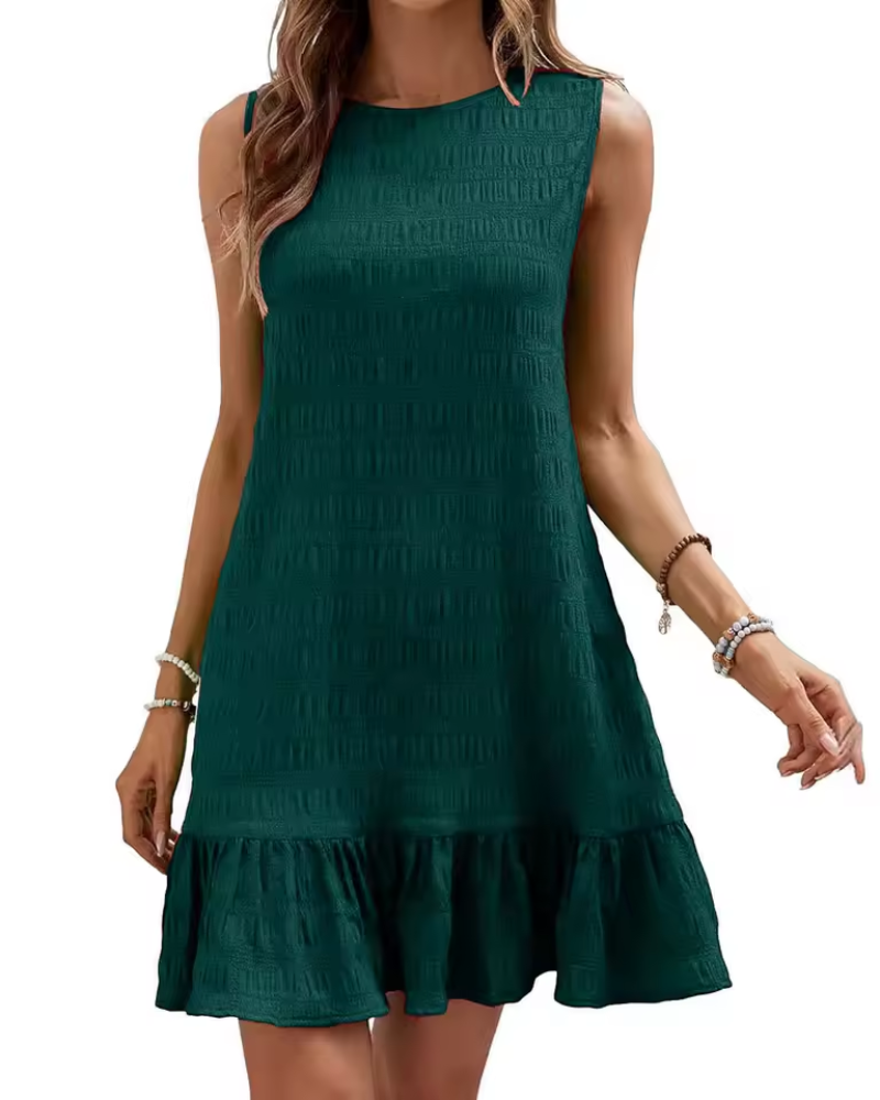 Luciana - Women's Textured Mini Dress