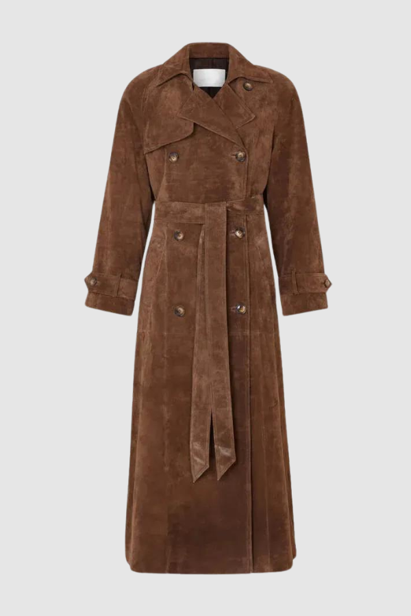 Koa - Women's Vegan Leather Trenchcoat