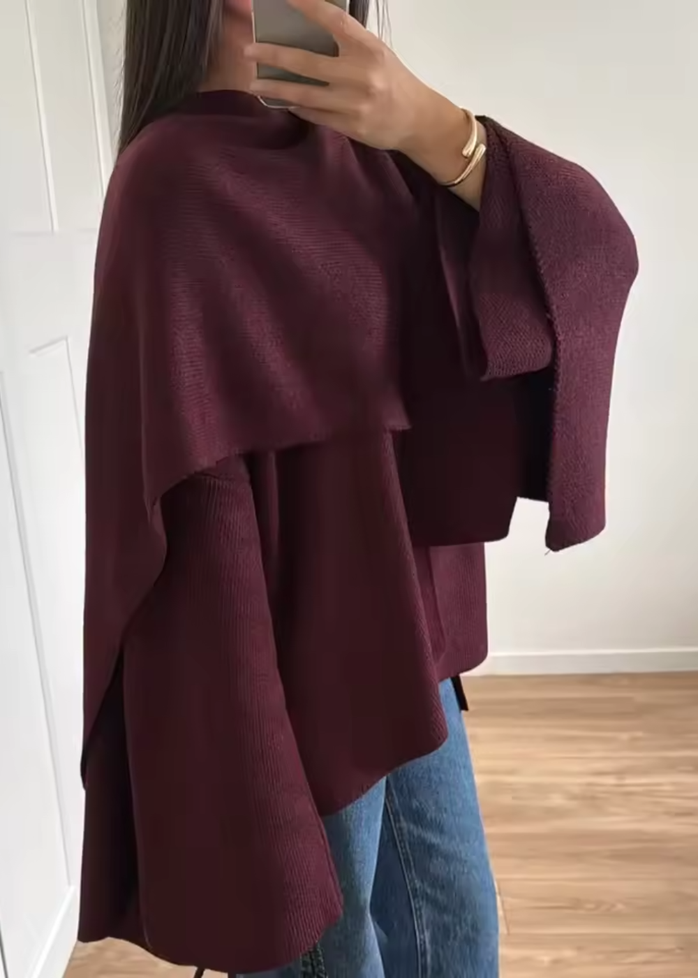 Vivian - Women's Luxe Cape Coat