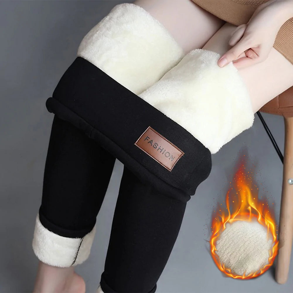 Eilish - Women's Thermal Fleece-Lined Winter Leggings Ultimate Warmth and Comfort