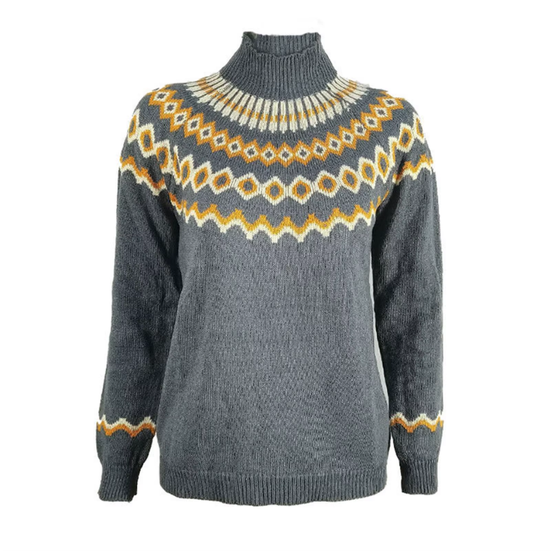 Rosalind - Women's Nordic Warmth Sweater Casual Comfort