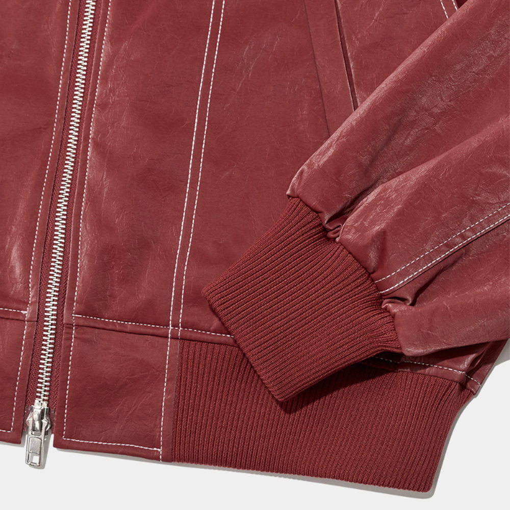 Amari - Women's Oversized Leather Jacket