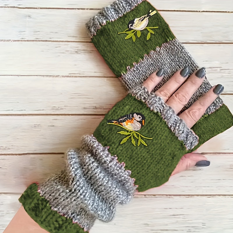 Haven - Women's Vintage-Inspired Fingerless Gloves
