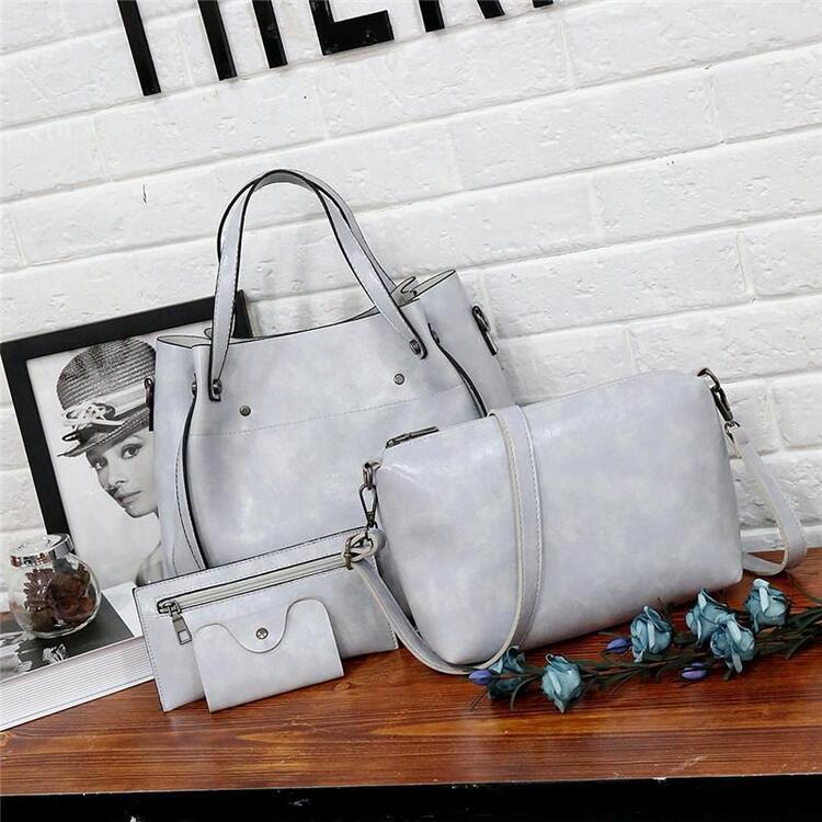 Georgia - Women's 4-Piece Vintage Bag Set