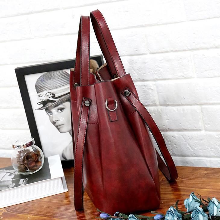 Georgia - Women's 4-Piece Vintage Bag Set