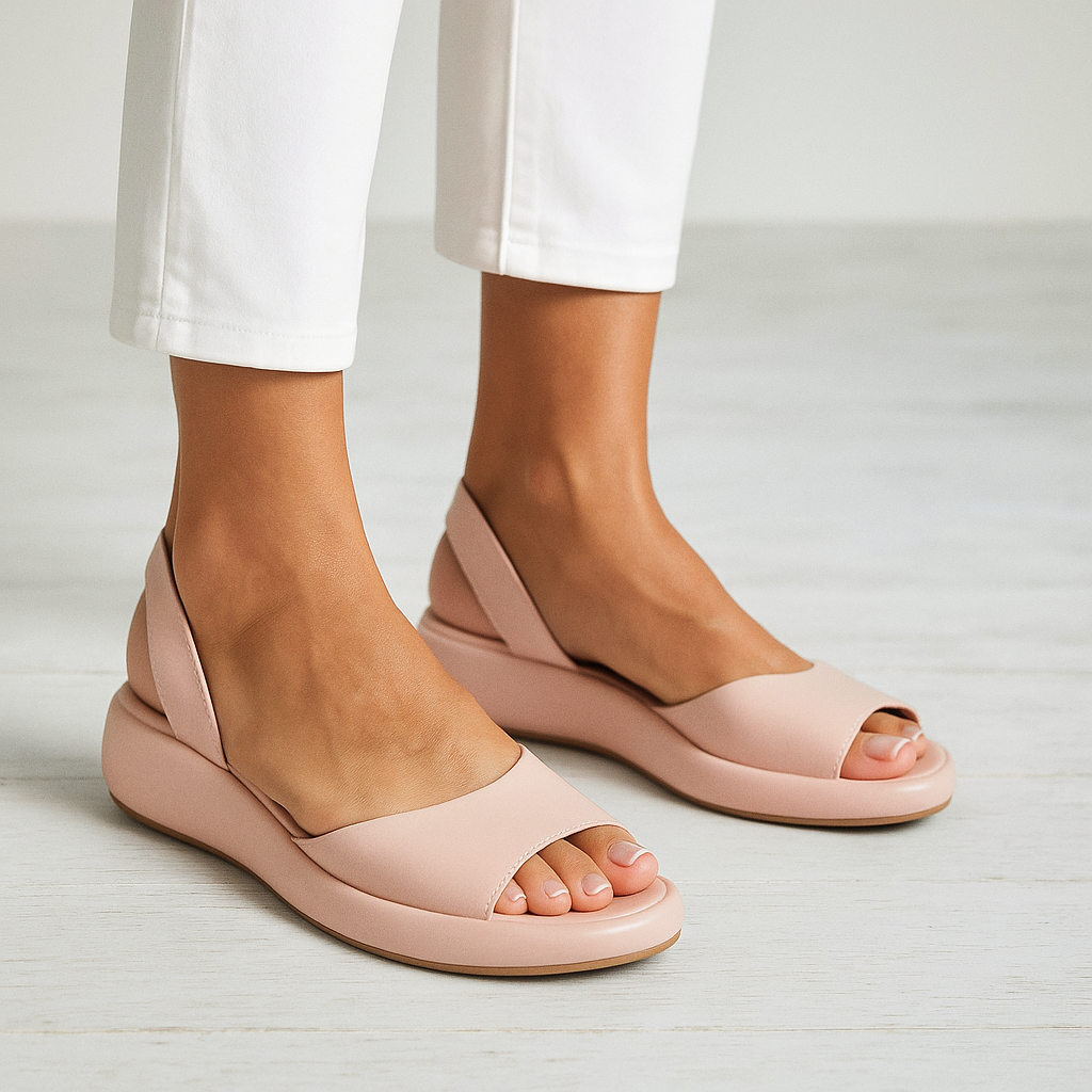 Ottilie | Platform Open Toe Slingback Sandals for Women