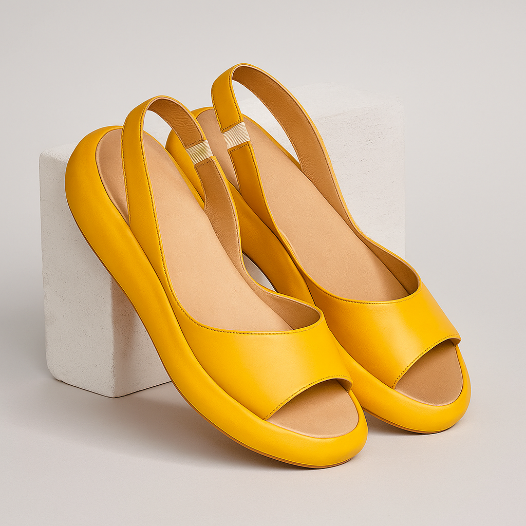 Ottilie | Platform Open Toe Slingback Sandals for Women