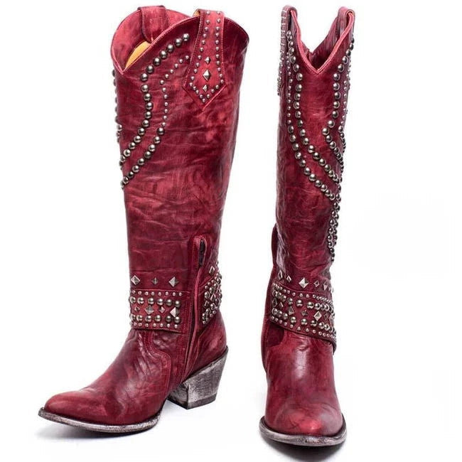 Noelle - Men's Vintage High-Cut Boots