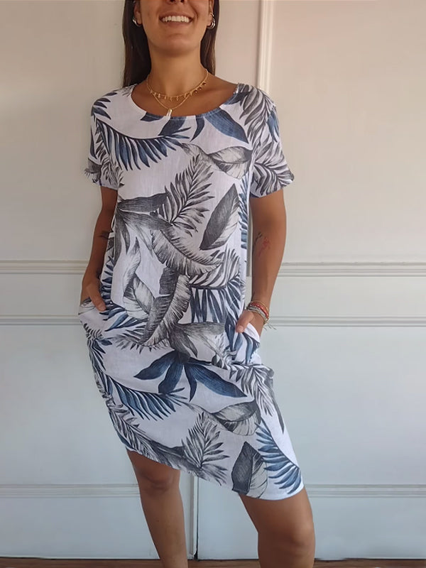 Havana - Women's Relaxed Fit Printed Summer Dress - photo 5