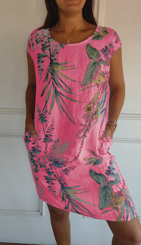 Havana - Women's Relaxed Fit Printed Summer Dress - photo 6
