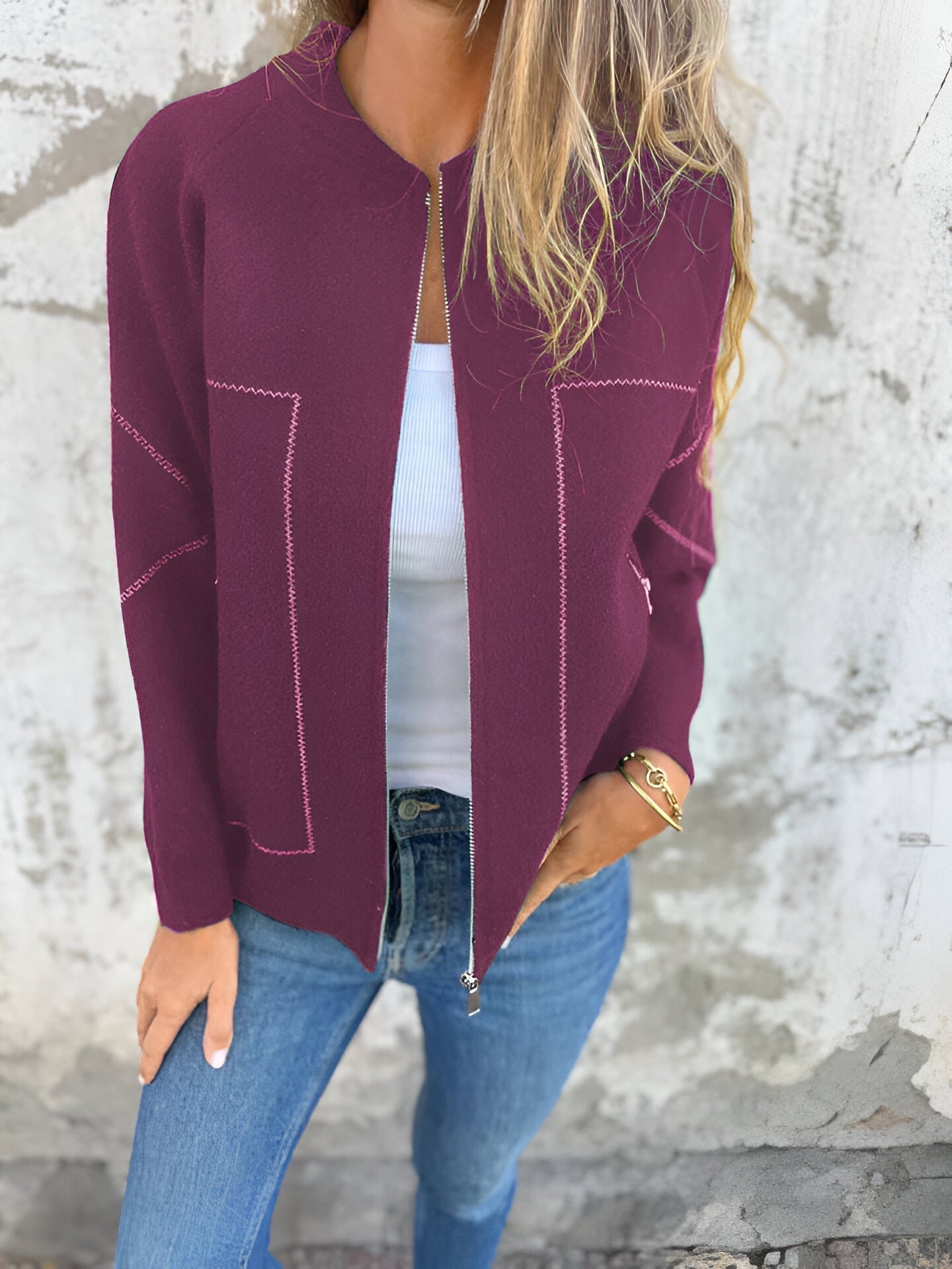 Kylie - Women's Functional Zip-Up Jacket