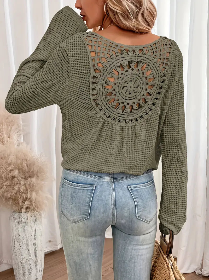Miranda - Women's V-Neck Sweater