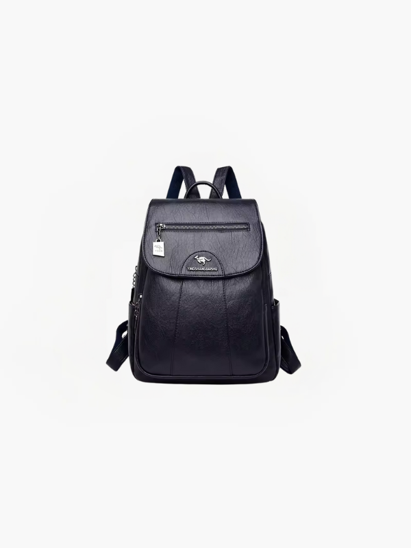 Ayla - Women's Anti-Theft PU Leather Backpack with RFID Protection and Stylish Design
