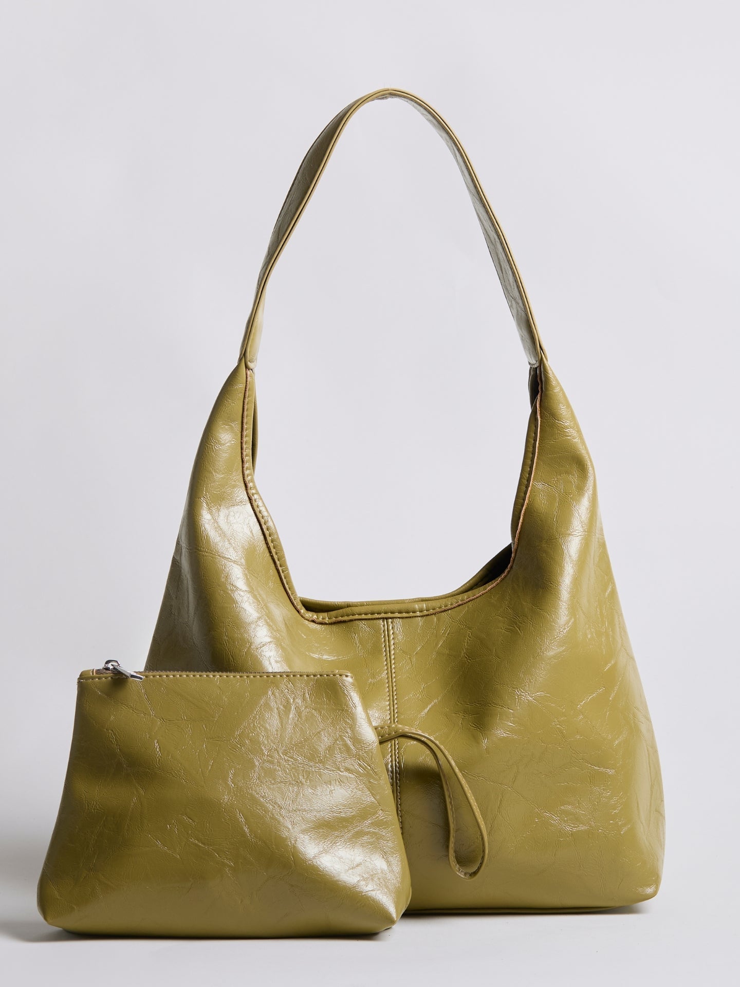 City Mood - Borsa tote effetto pelle morbida