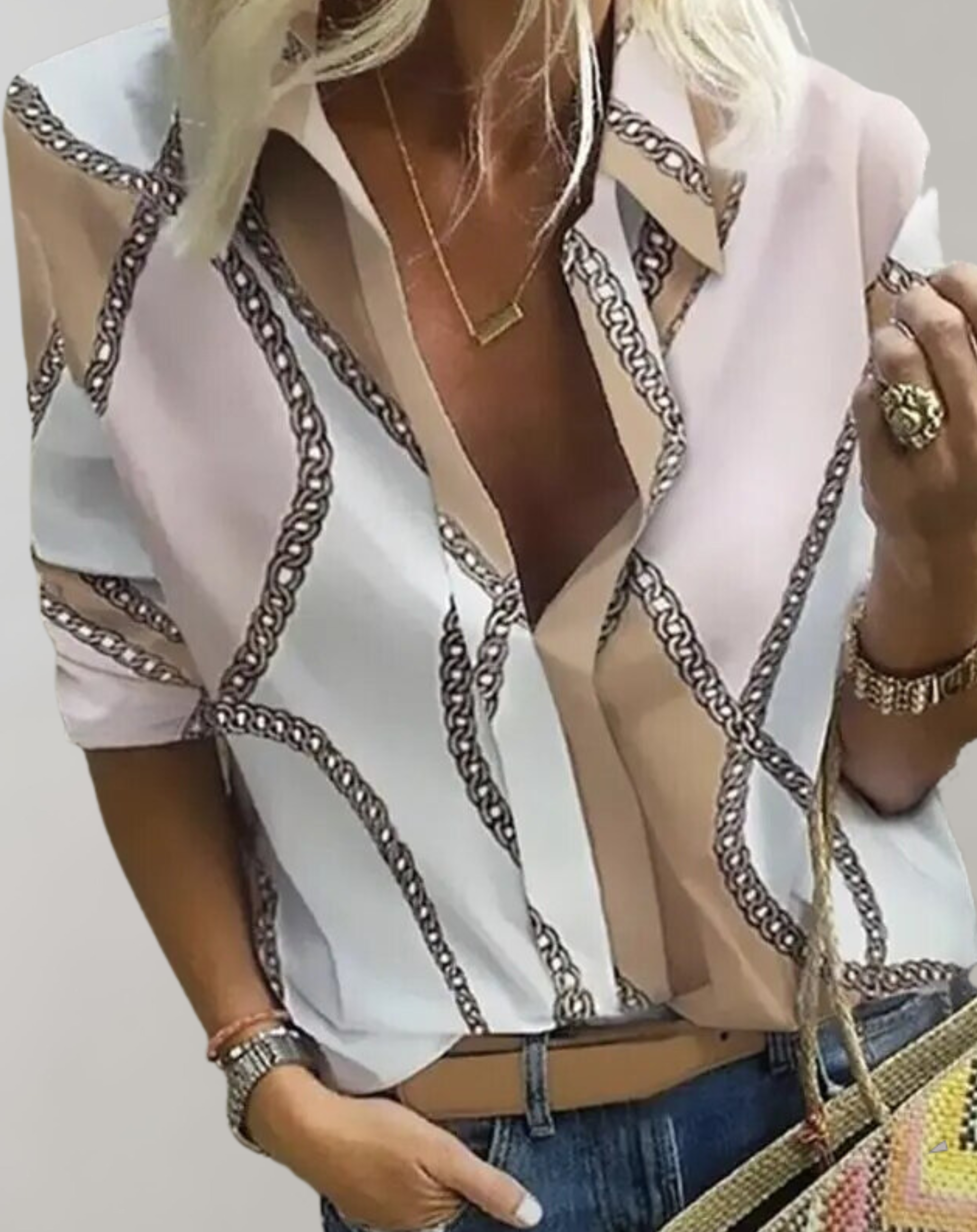 Women's Long Sleeve Silk Blouse for Work and Evenings