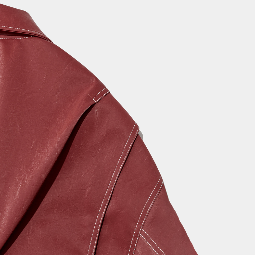 Amari - Women's Oversized Leather Jacket