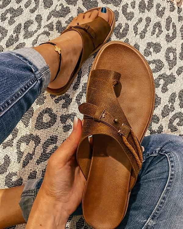 Maya - Women's Contoured Footbed Sandals - photo 1