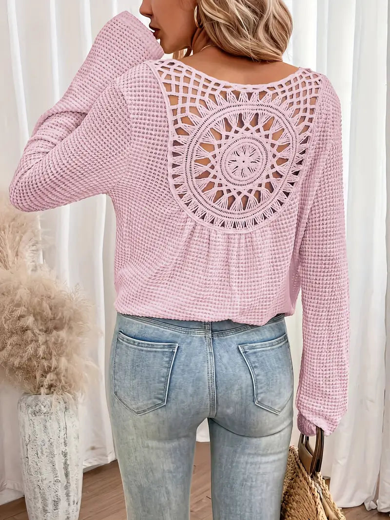 Miranda - Women's V-Neck Sweater
