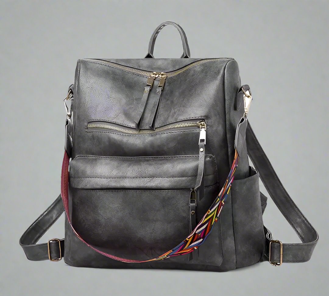 Mabel - Women's Vegan Leather Backpack
