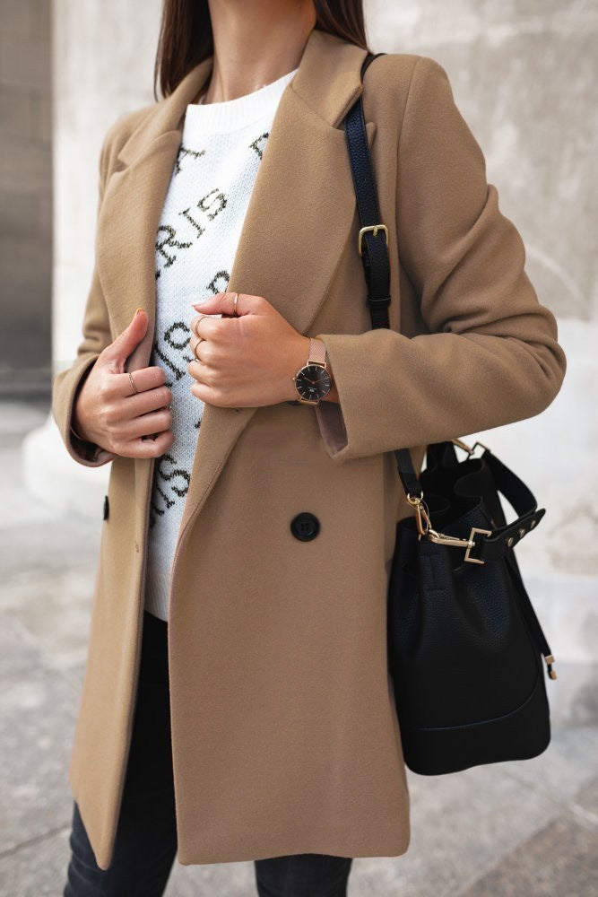 Livia - Cappotto Doppiopetto da Donna