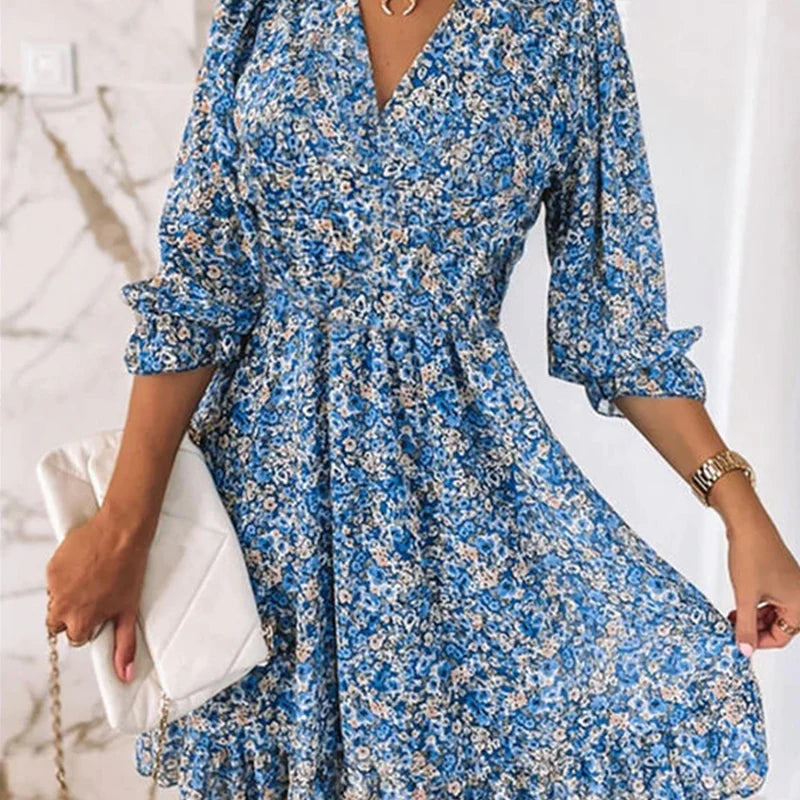 Tegan - Women's Boho Mini Dress