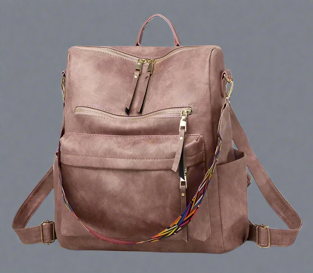 Mabel - Women's Vegan Leather Backpack