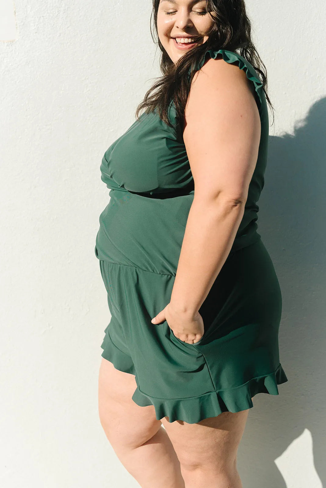 Abigail - Plus Size Swimsuit with Tummy Coverage for Women - photo 13