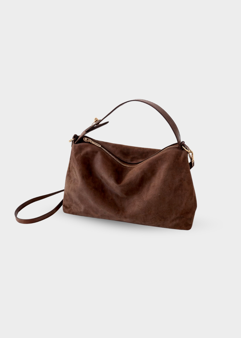Luna - Women's Faux Suede Bag MM - photo 2
