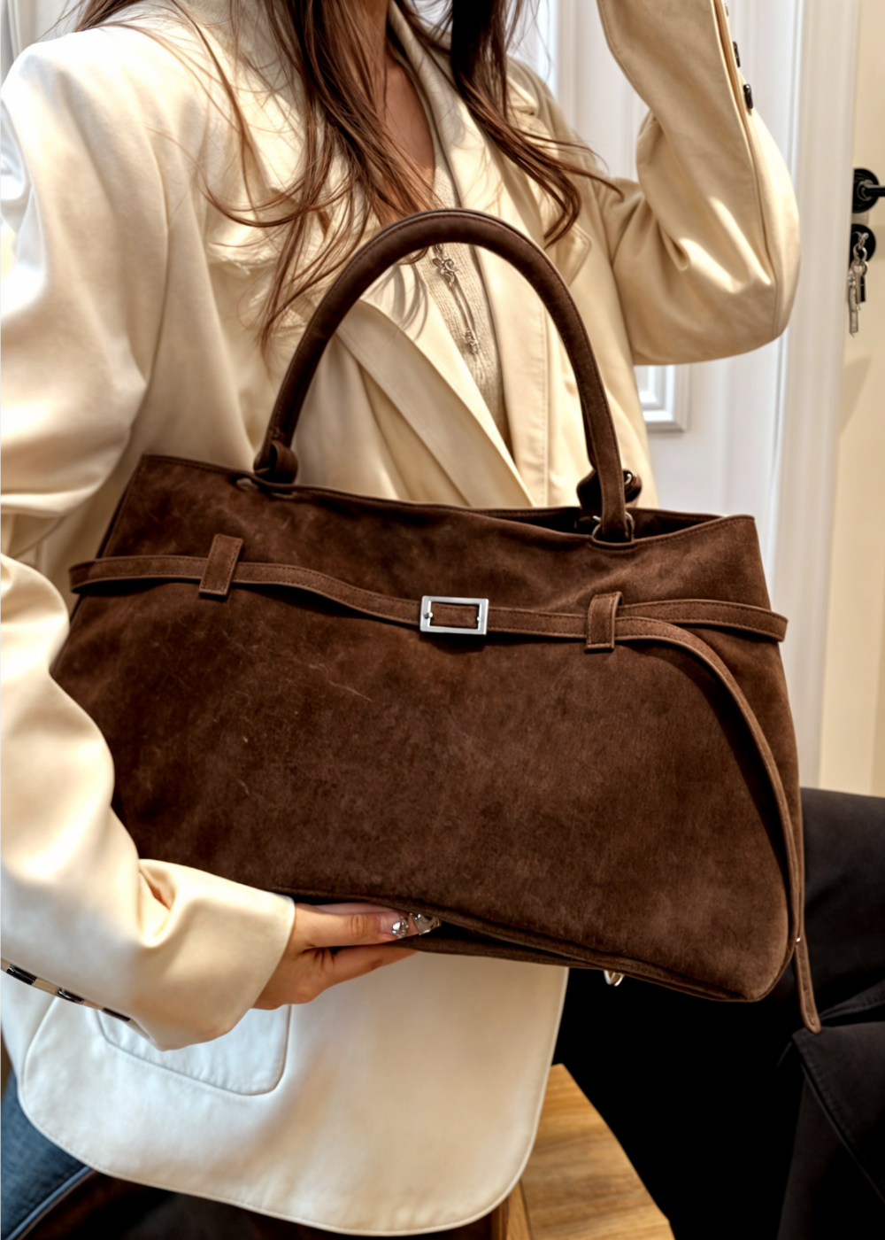 Celeste - Women's Suede Bag BB - photo 4