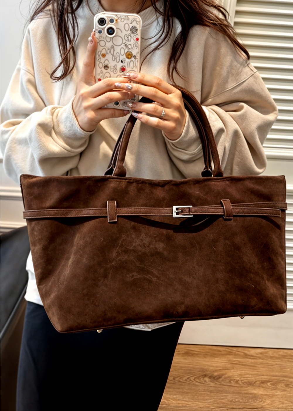 Celeste - Women's Suede Bag BB - photo 5