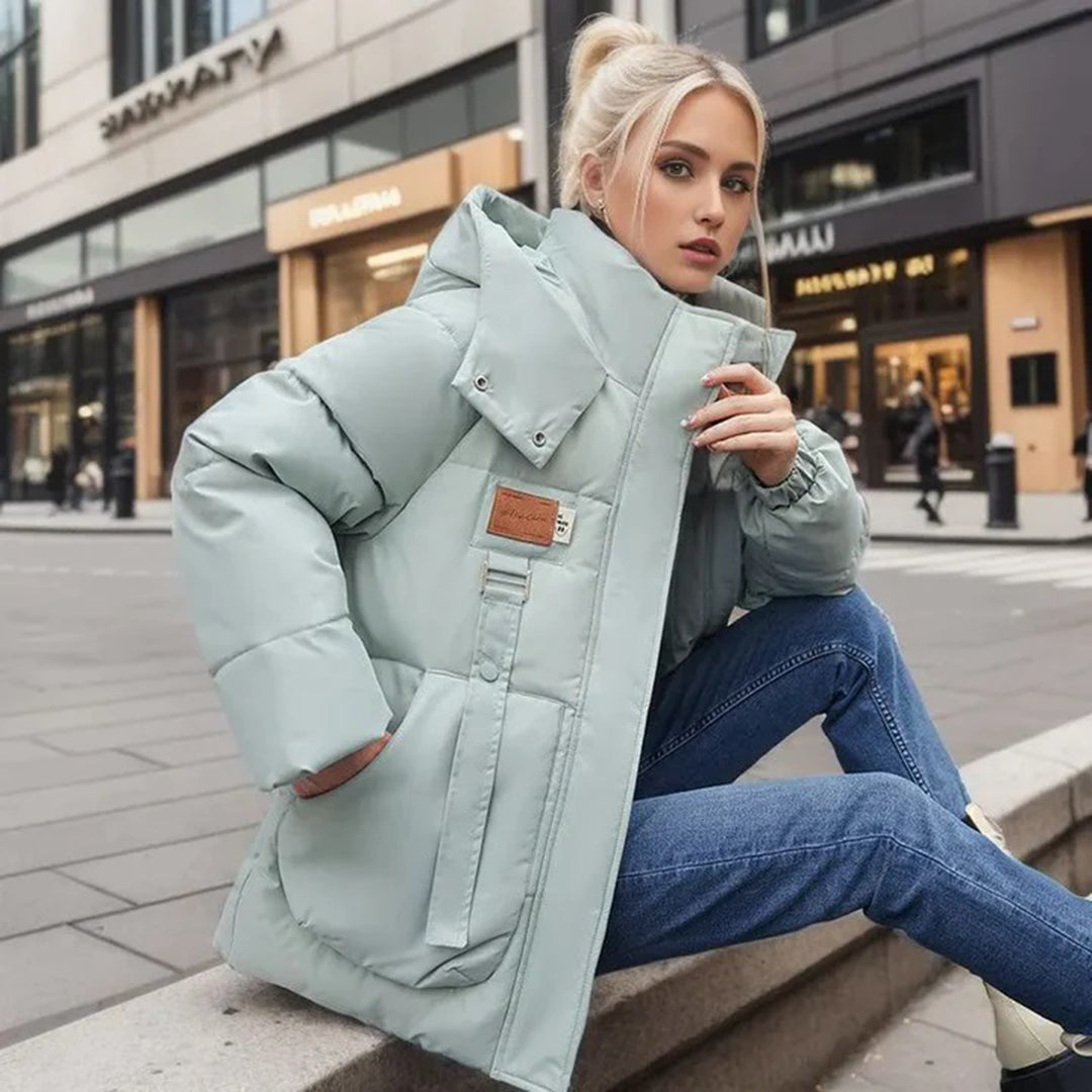 Winona - Women's High-Collar Puffer Jacket Ultra-Warm and Trendy for Cold Days