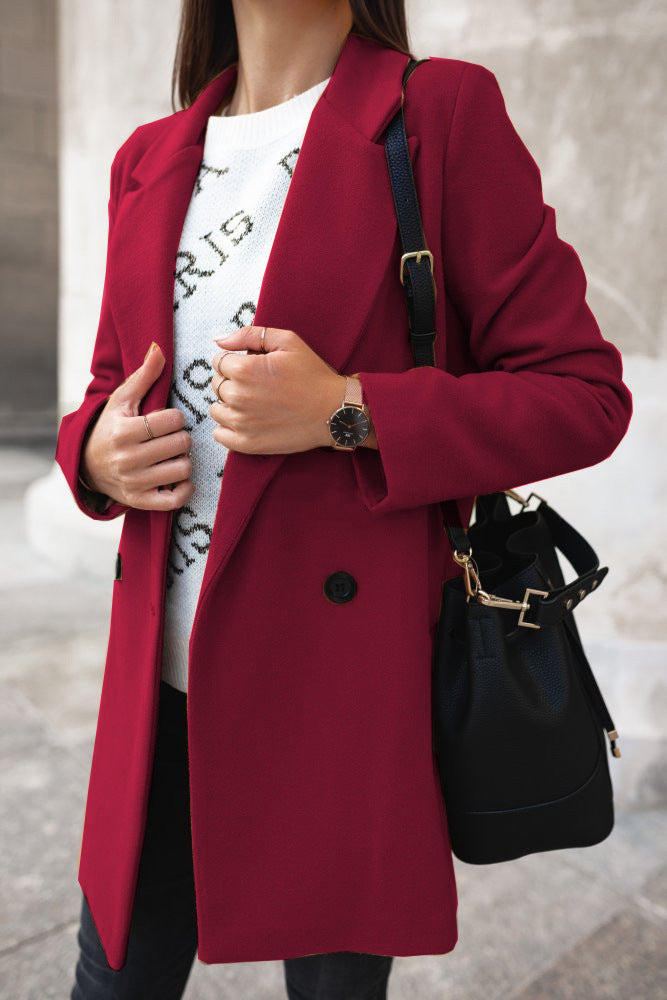 Livia - Cappotto Doppiopetto da Donna