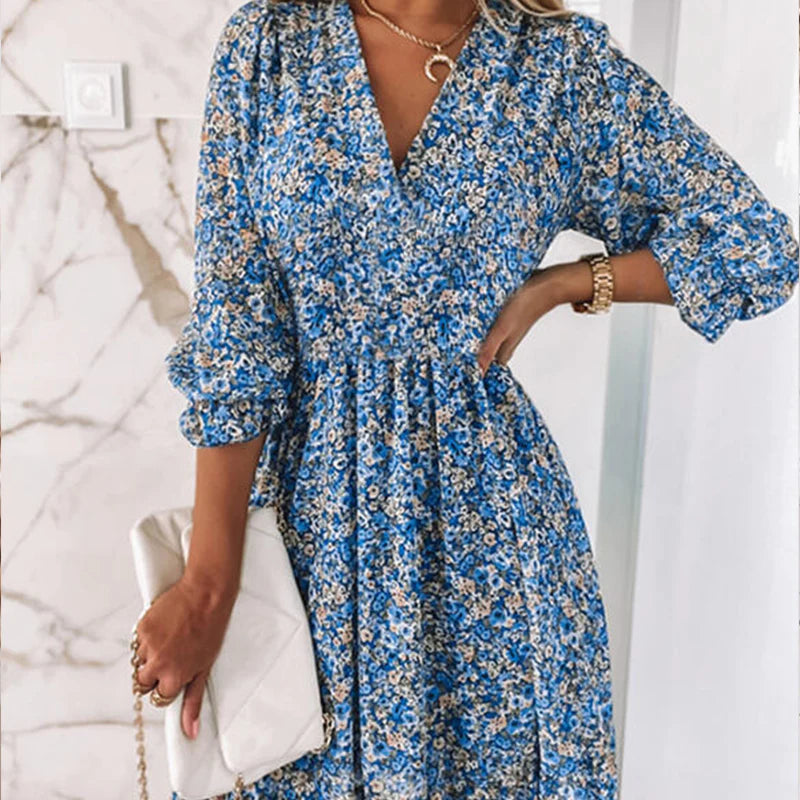 Tegan - Women's Boho Mini Dress