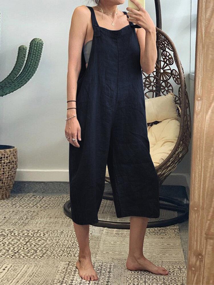Ailani - Salopette Boho a gamba larga da donna (taglie forti disponibili)