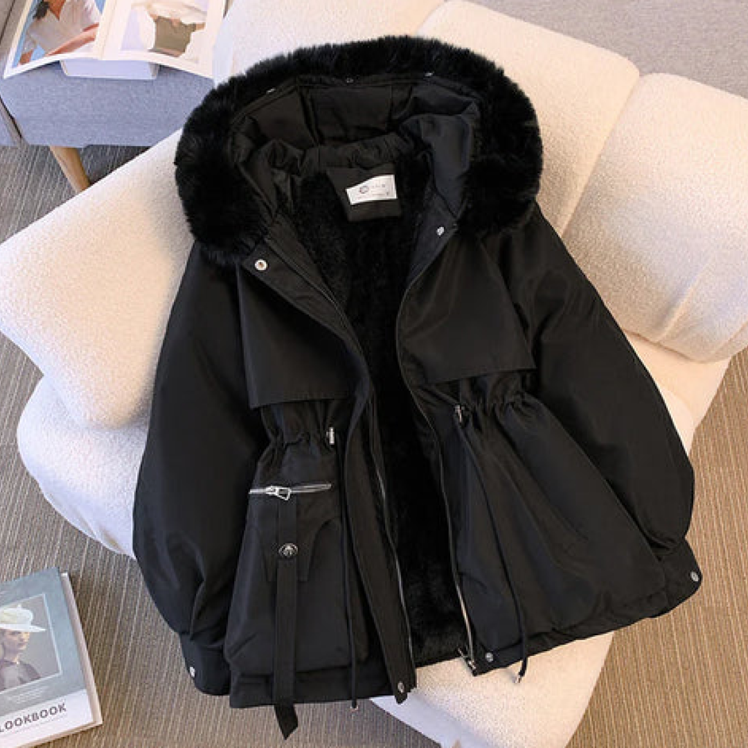 Brooke - Women's Fur-Collared Winter Jacket
