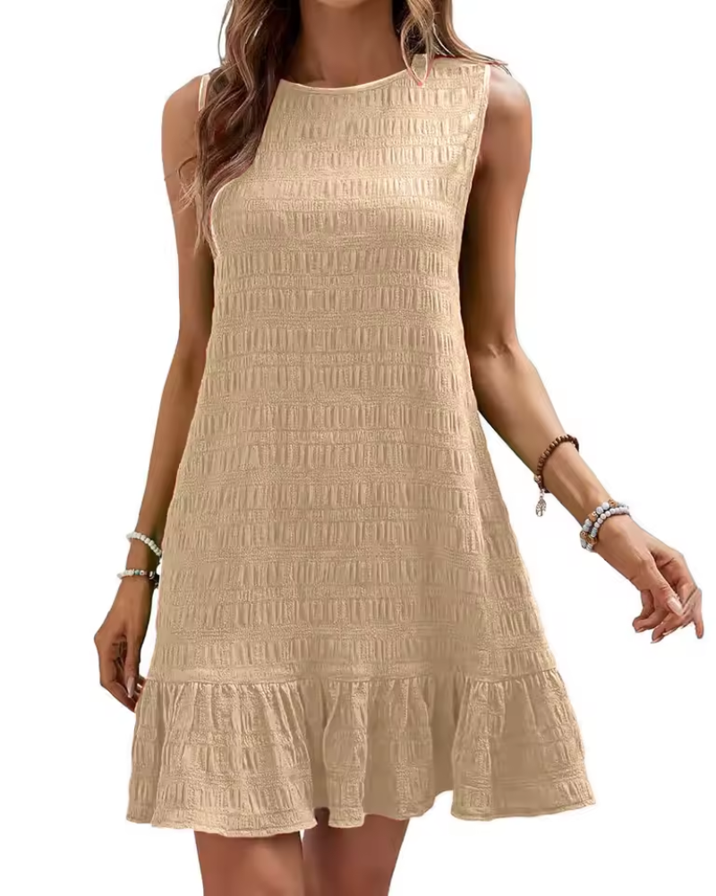 Luciana - Women's Textured Mini Dress