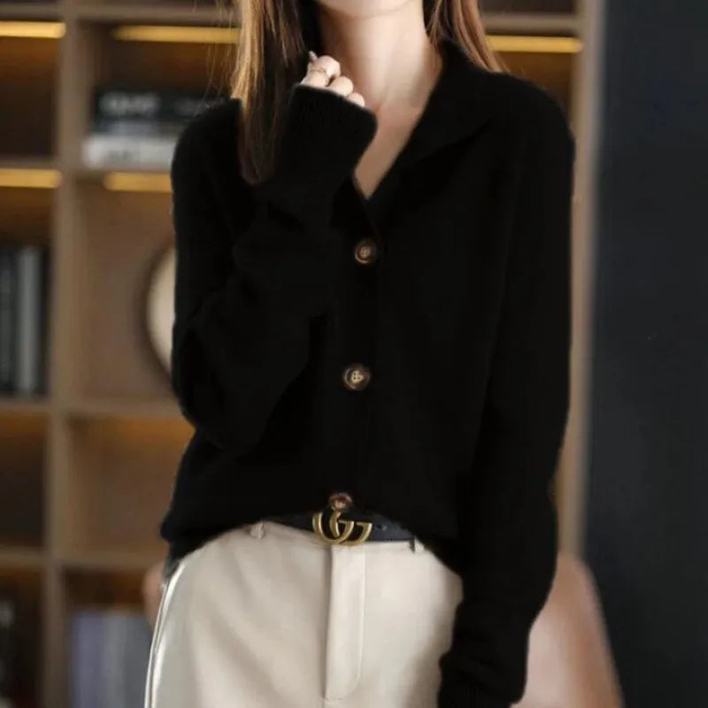 Harper - Women's Relaxed Fit Cozy Knit Cardigan