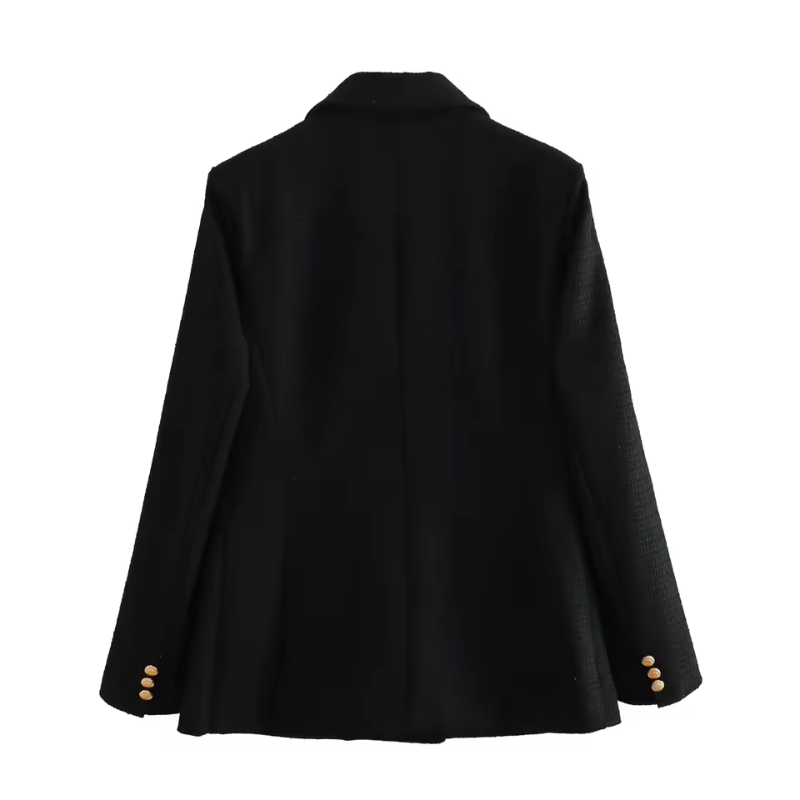 Anne - Women's Long-Sleeve Notched Collar Blazer