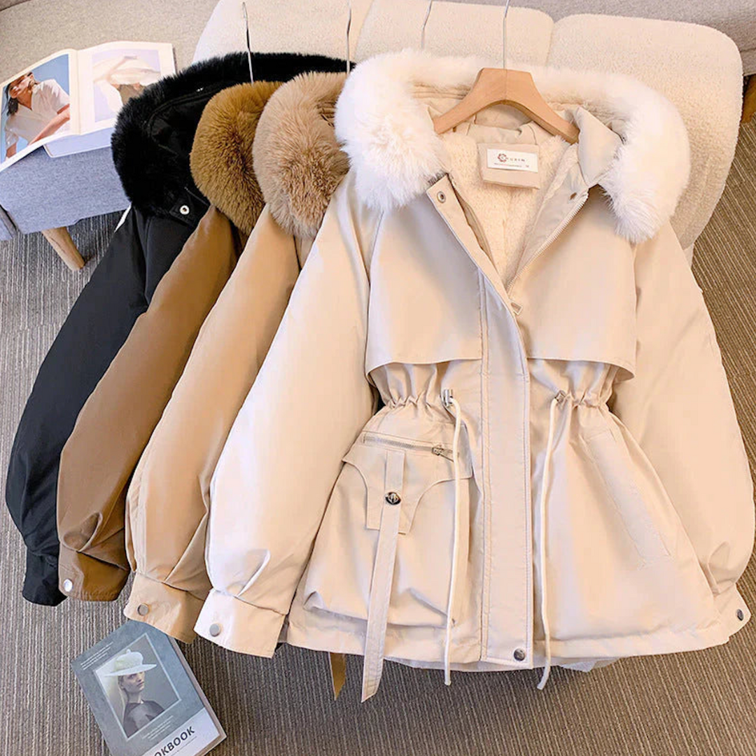 Brooke - Women's Fur-Collared Winter Jacket
