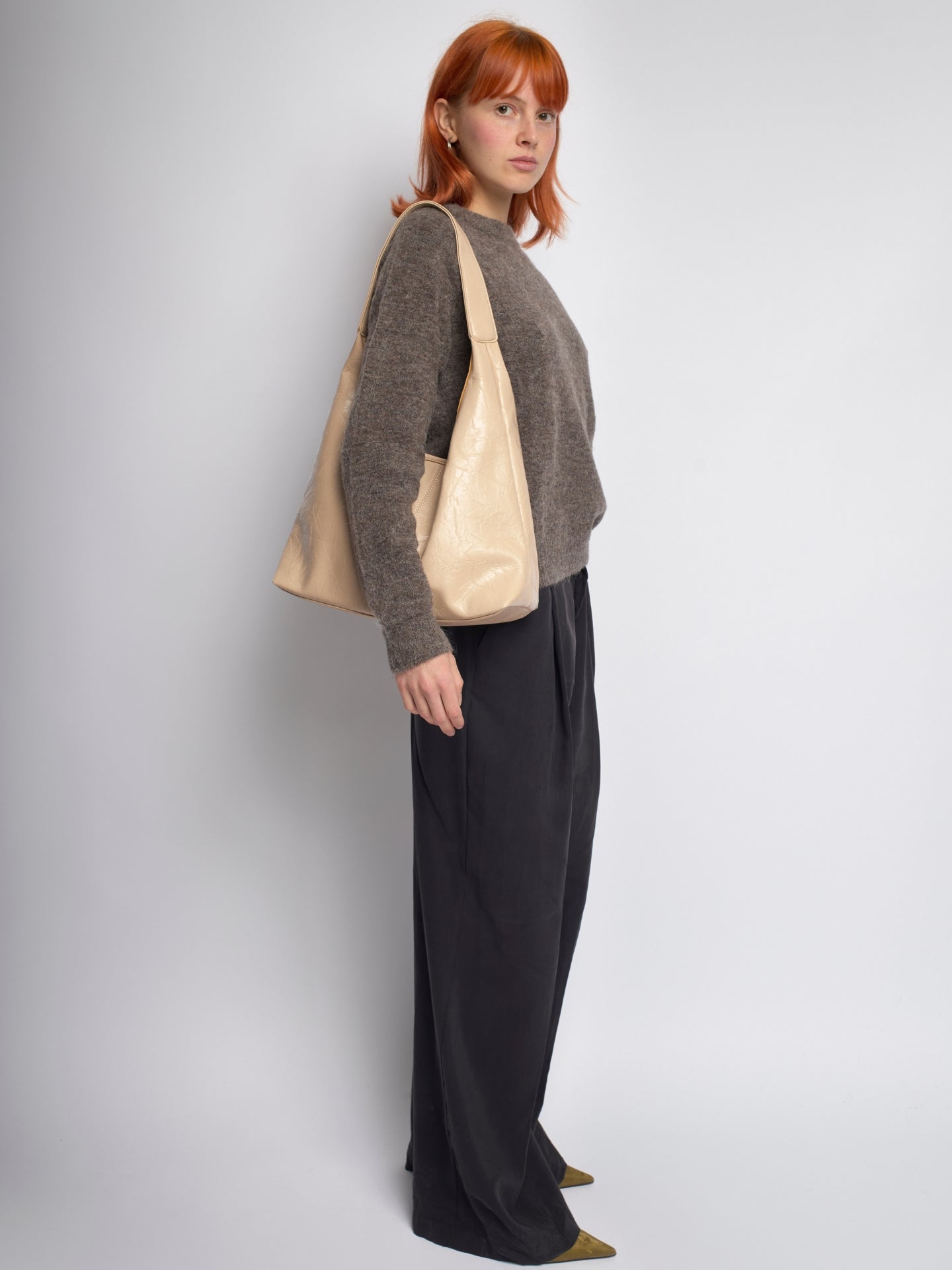 City Mood - Borsa tote effetto pelle morbida