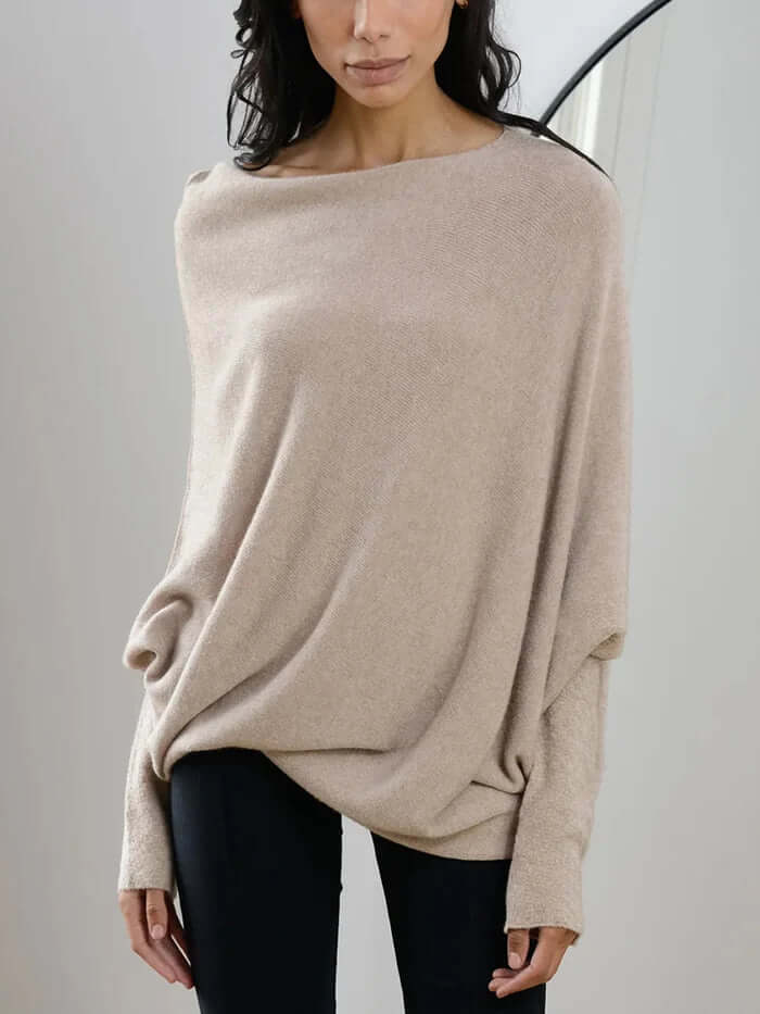Audrey - Maglione lavorato a maglia dalla vestibilità comoda da donna