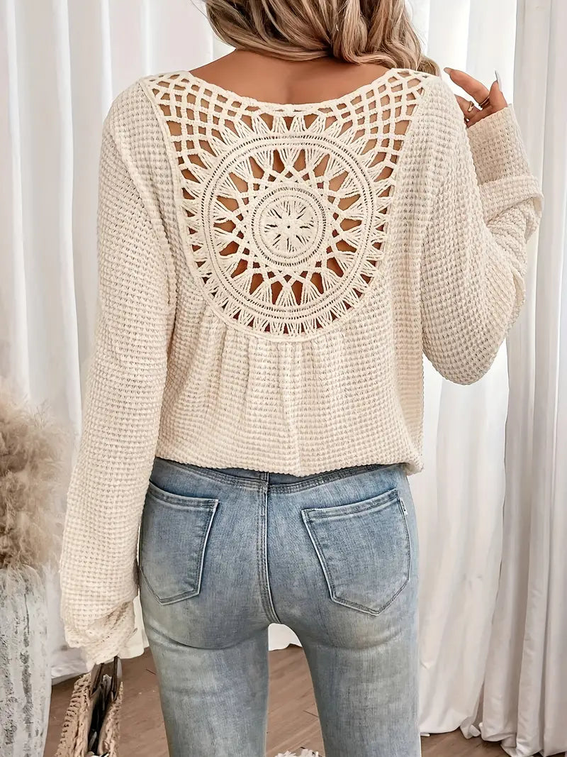 Miranda - Women's V-Neck Sweater