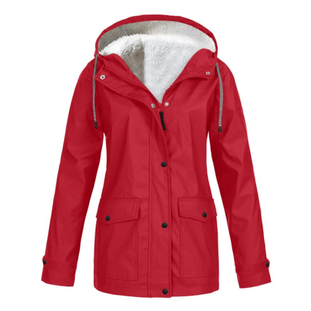 Sophie - Women's Windproof Hooded Rain Jacket (Plus Size Available)