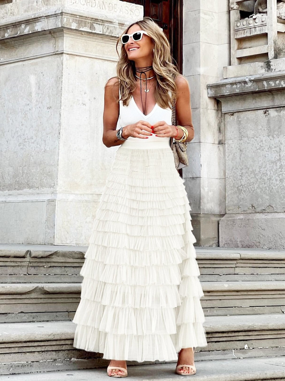 Zaria - Women's Maxi Tulle Skirt