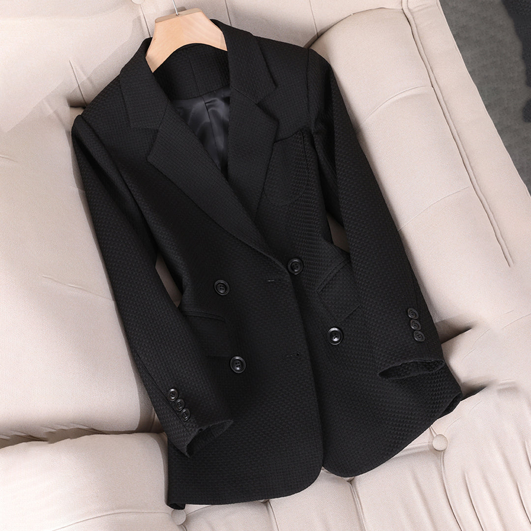 Luma - Women's Tailored Double-Breasted Blazer