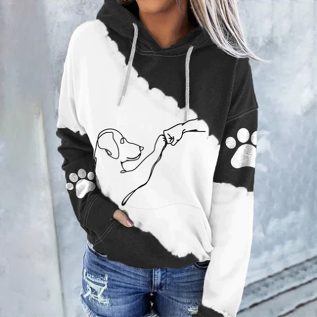 Amara - Women's Pet Lover Hoodie Cozy and Stylish for Casual Days