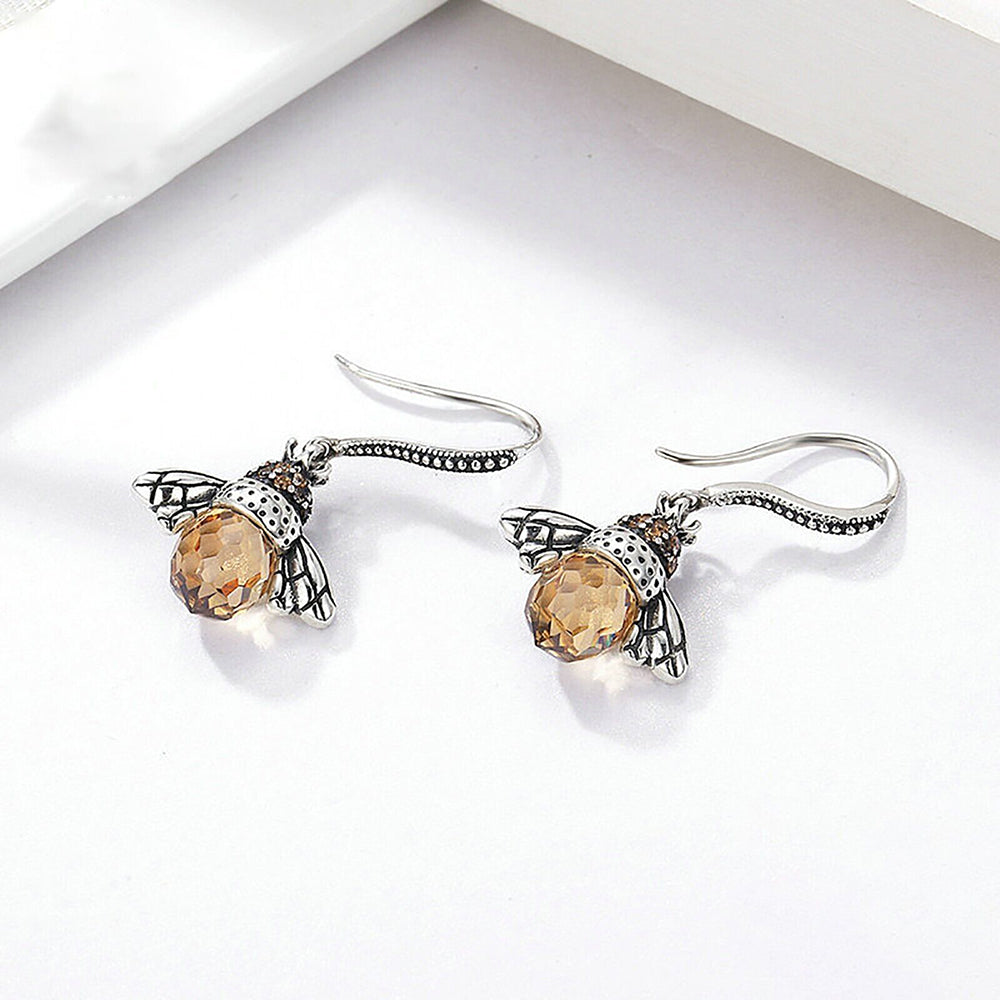 Edith - Women's Dancing Bee Earrings